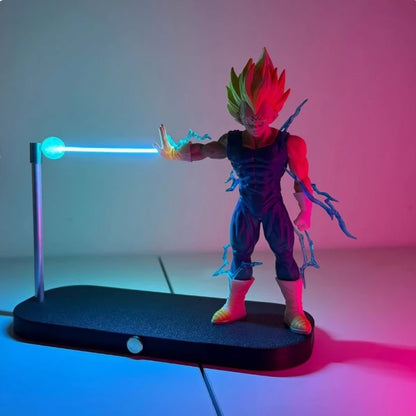 Biscuitsbud® Magnetic Control Dragon Ball Z Goku Kamehameha Levitating Night Light Desk Lamp
