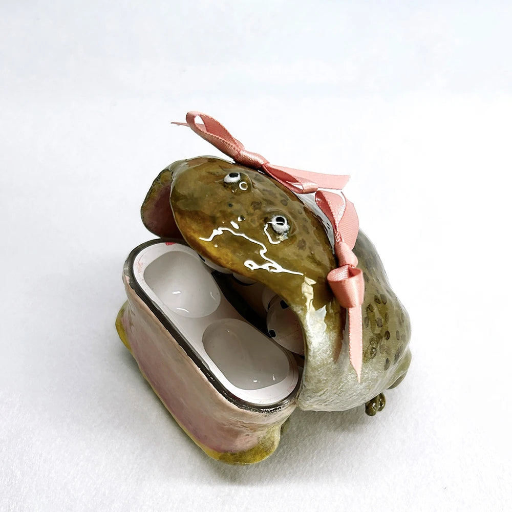 Creative Design Frog Airpods Case